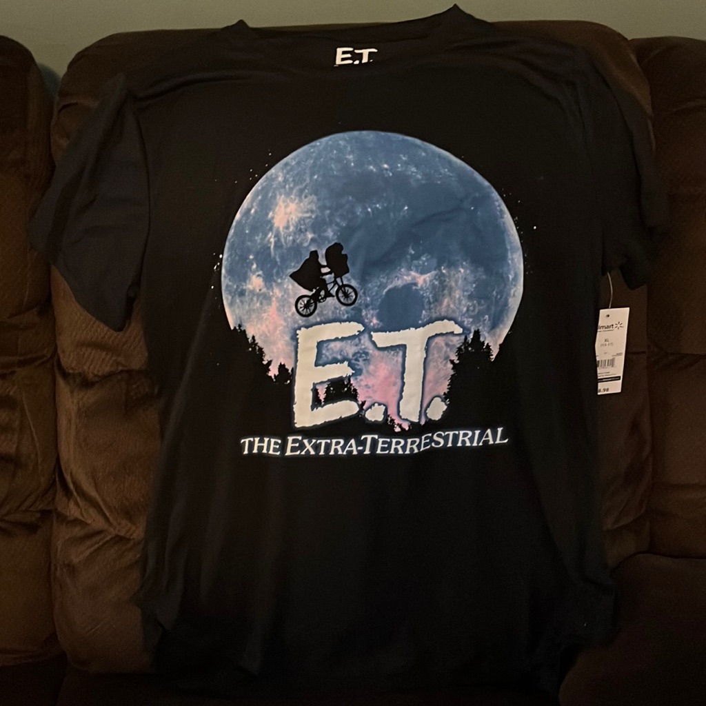 Et Short Sleeve Black Shirt Brand New W Tag
